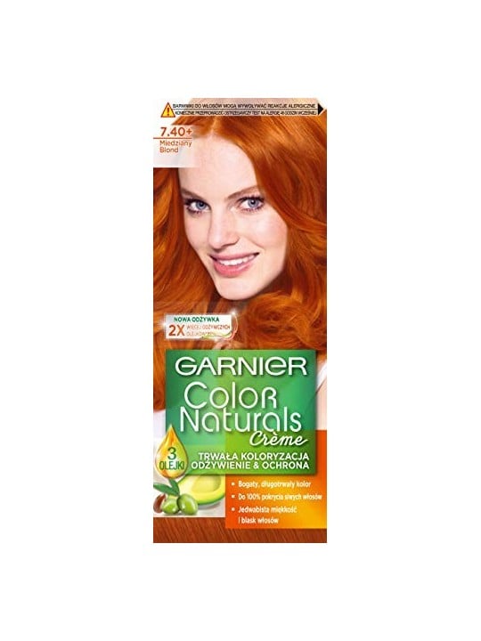 Tintura per capelli GARNIER Color Naturals 7.40 Biondo Rame