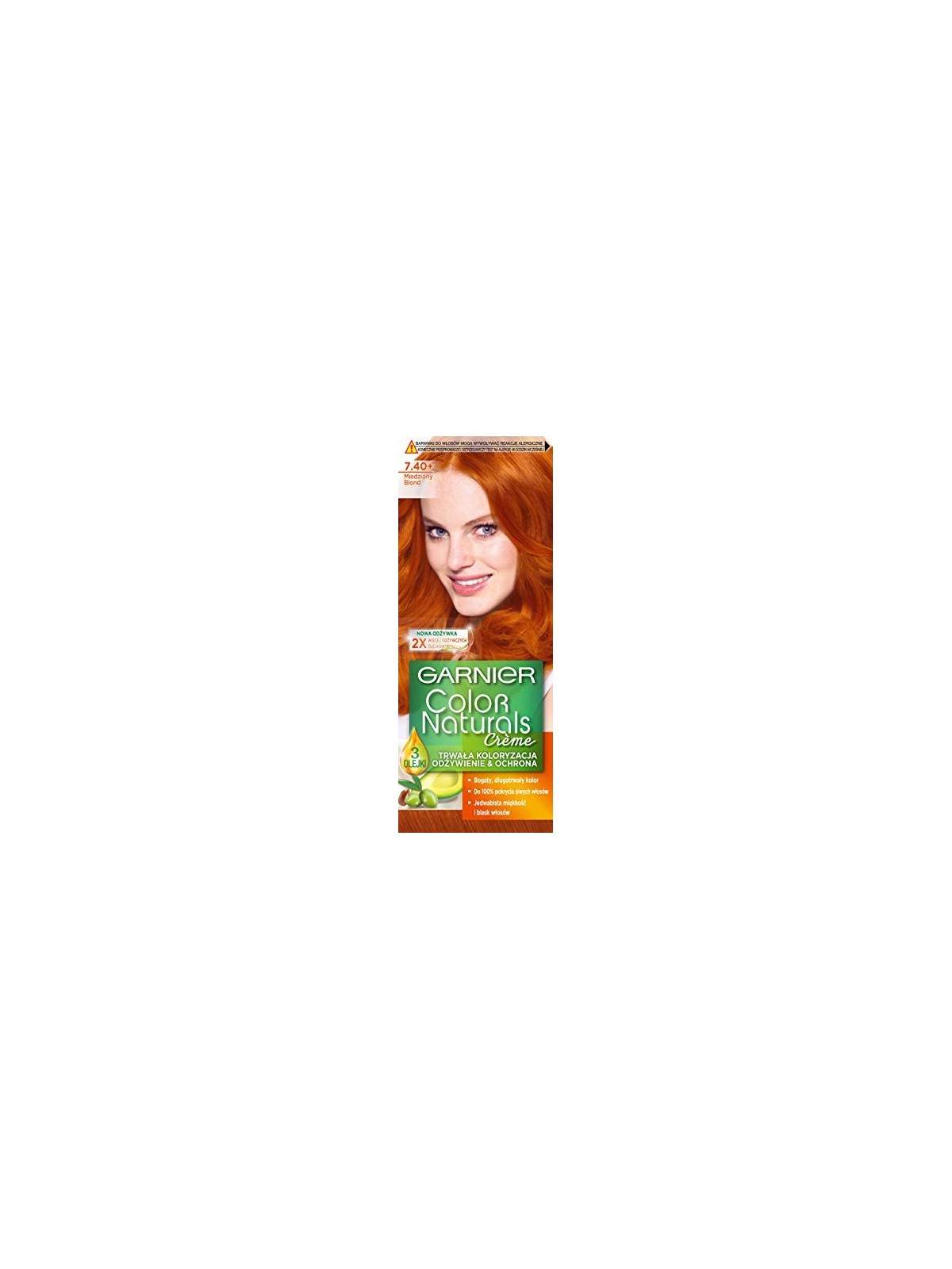 Tintura per capelli GARNIER Color Naturals 7.40 Biondo Rame