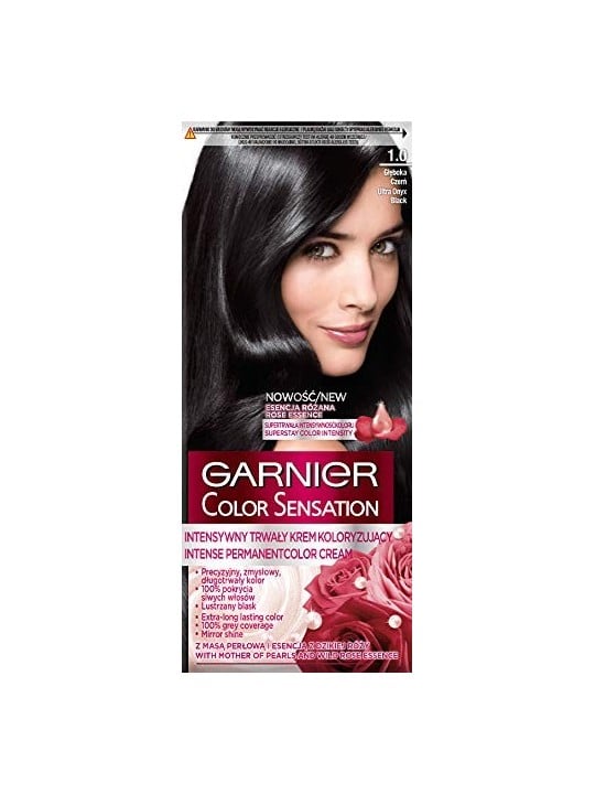 Tintura per capelli GARNIER Color Sensation 10 Deep Onyx Black