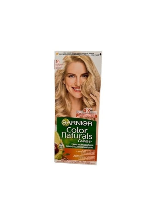 Tintura per capelli GARNIER Color Naturals 10 Biondo Molto Molto Chiaro