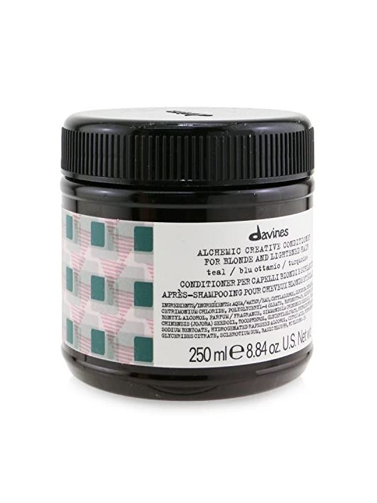 Davines Alchemic Creative Conditioner For Blonde And Lightened Hair Teal 250 ml