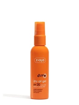 Ziaja SUN GEL olio secco protettivo SPF20 90ml donna