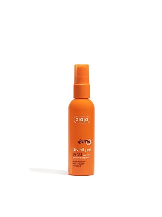 Ziaja SUN GEL olio secco protettivo SPF20 90ml donna