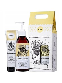 YOPE SET shampoo naturale per capelli Latte d'Avena