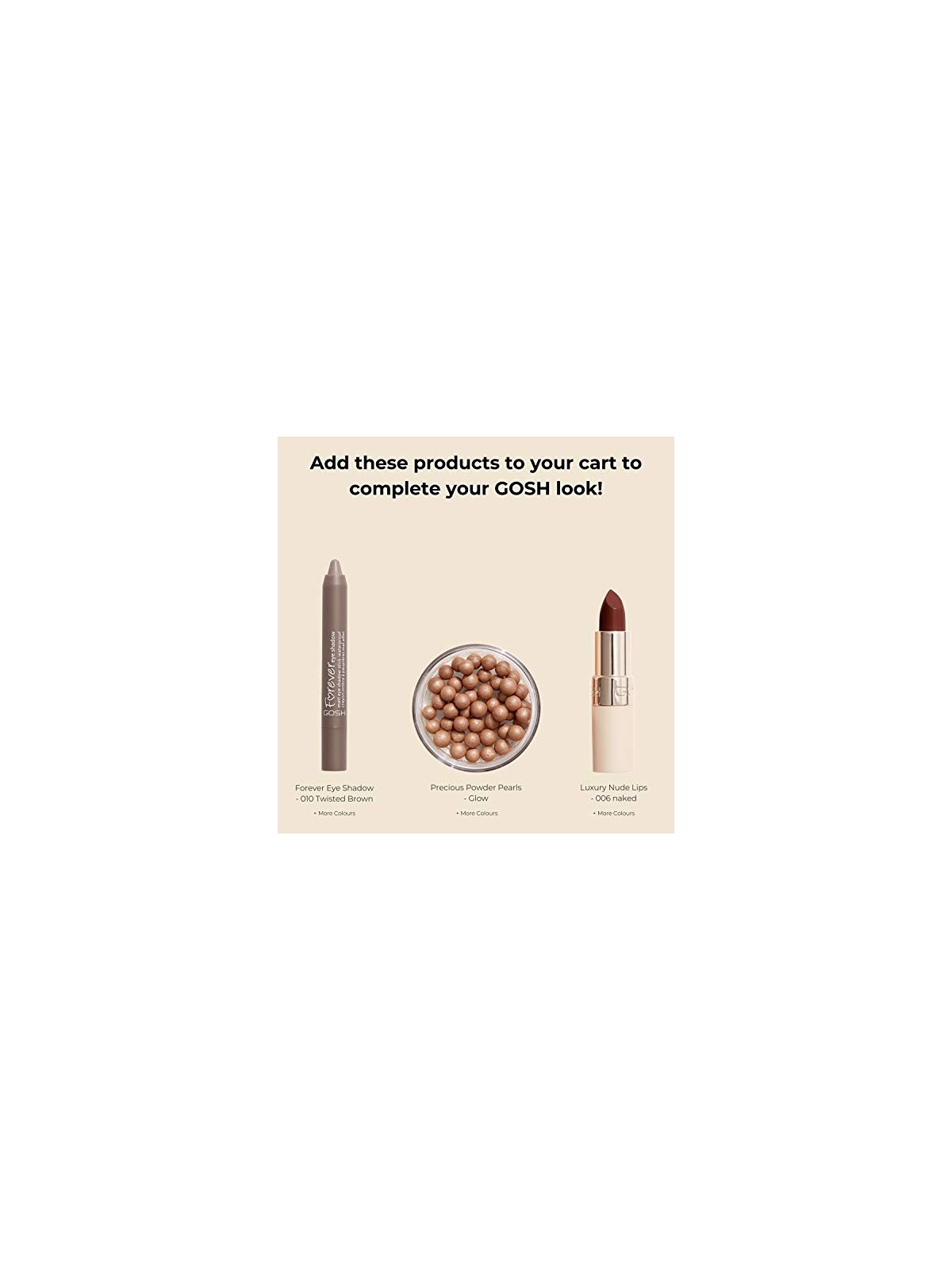 Gosh Catchy Eyes Drama Mascara donna 10ml 001 Extreme Black