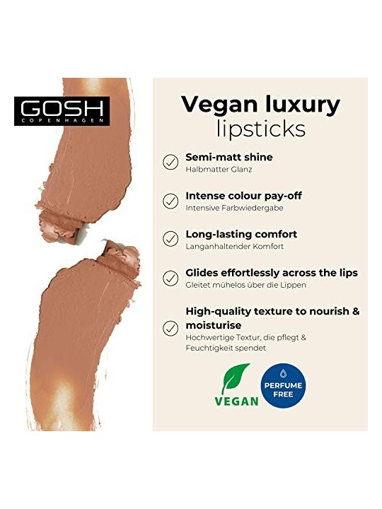 Gosh Luxury Nude Lips 002-Svestito 4g unisex