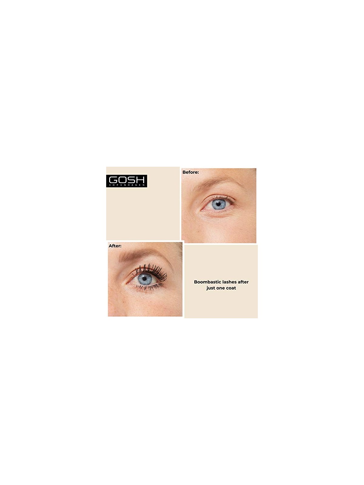Gosh Boombastic Overdose Mascara donna 13ml 001 Extreme Black