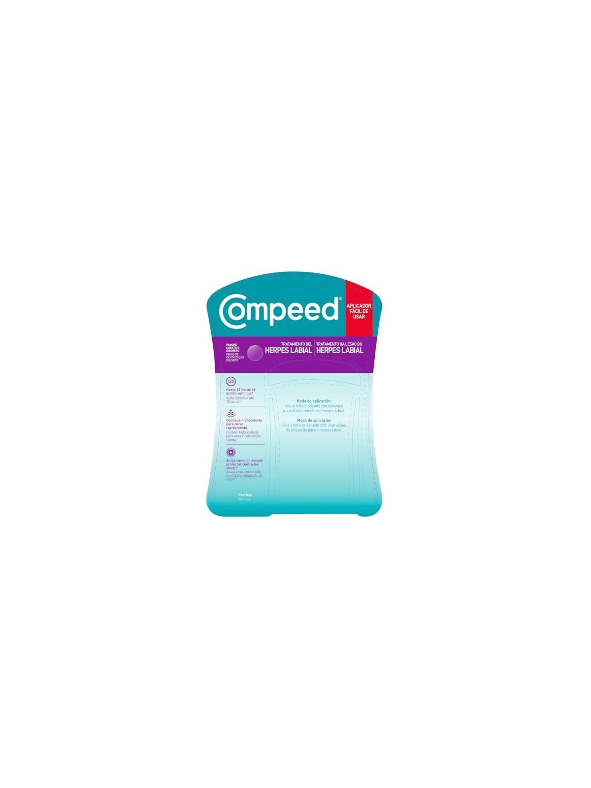 Compeed Cerotti Invisibili per Herpes Labiale 15 Cerotti Unisex