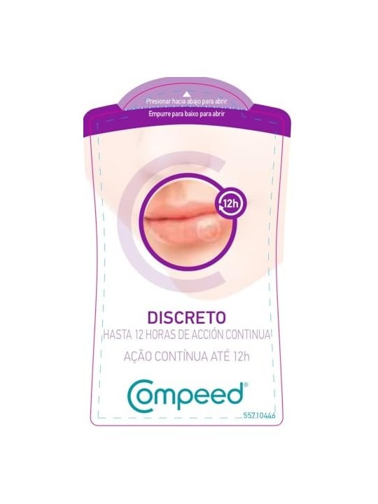 Compeed Cerotti Invisibili per Herpes Labiale 15 Cerotti Unisex