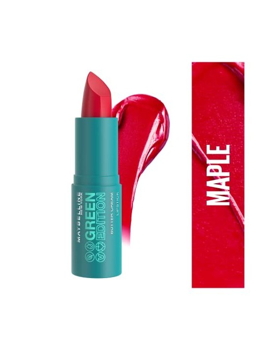 Maybelline EDIZIONE VERDE rossetto in crema burrosa 004acero 10 gr donna