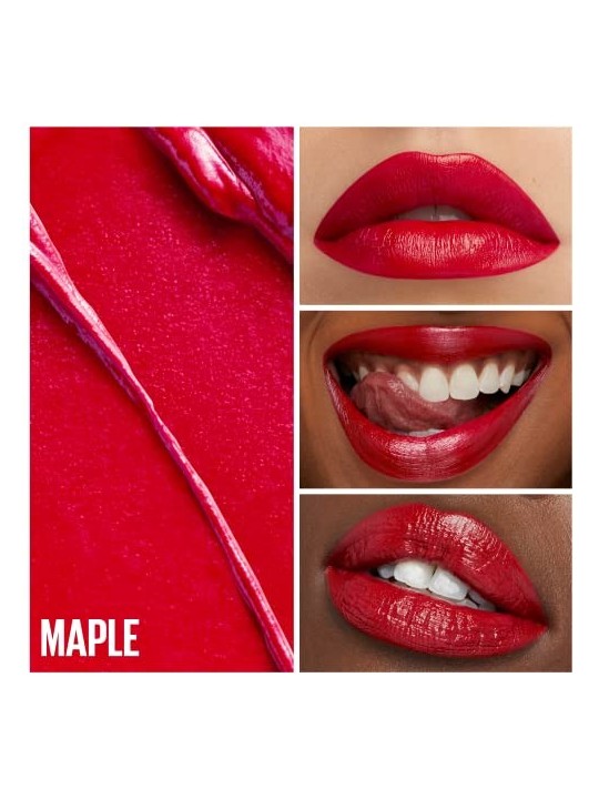 Maybelline EDIZIONE VERDE rossetto in crema burrosa 004acero 10 gr donna