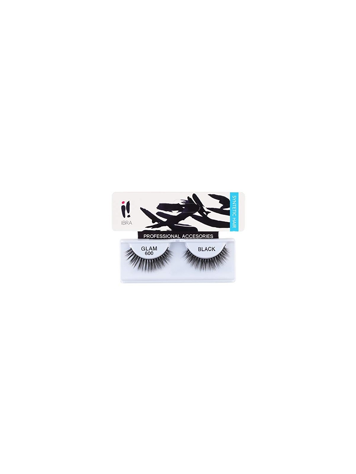 Ciglia finte su striscia Glam 600 Black