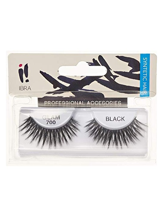 Ciglia finte su striscia Glam 700 Black