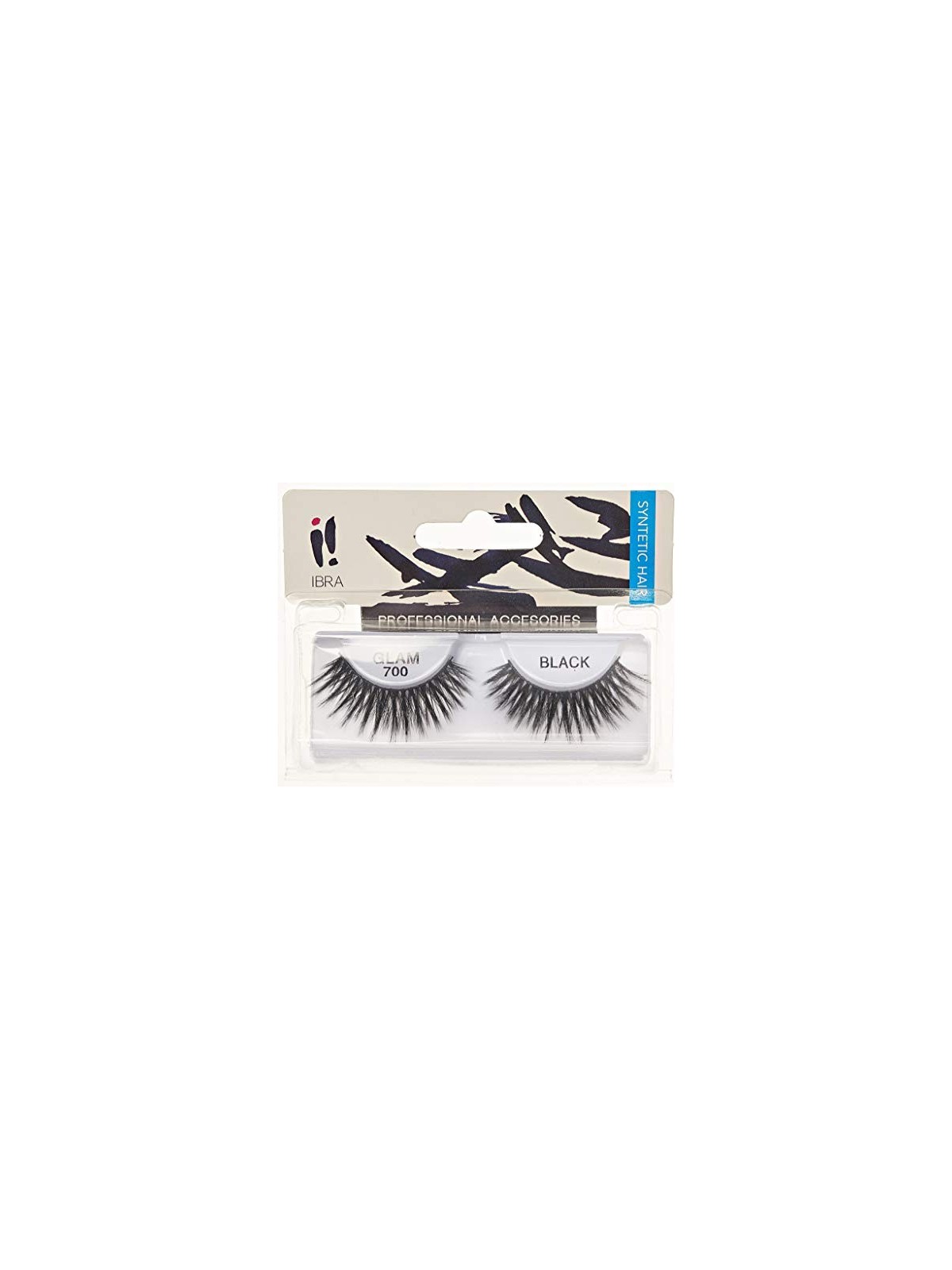 Ciglia finte su striscia Glam 700 Black