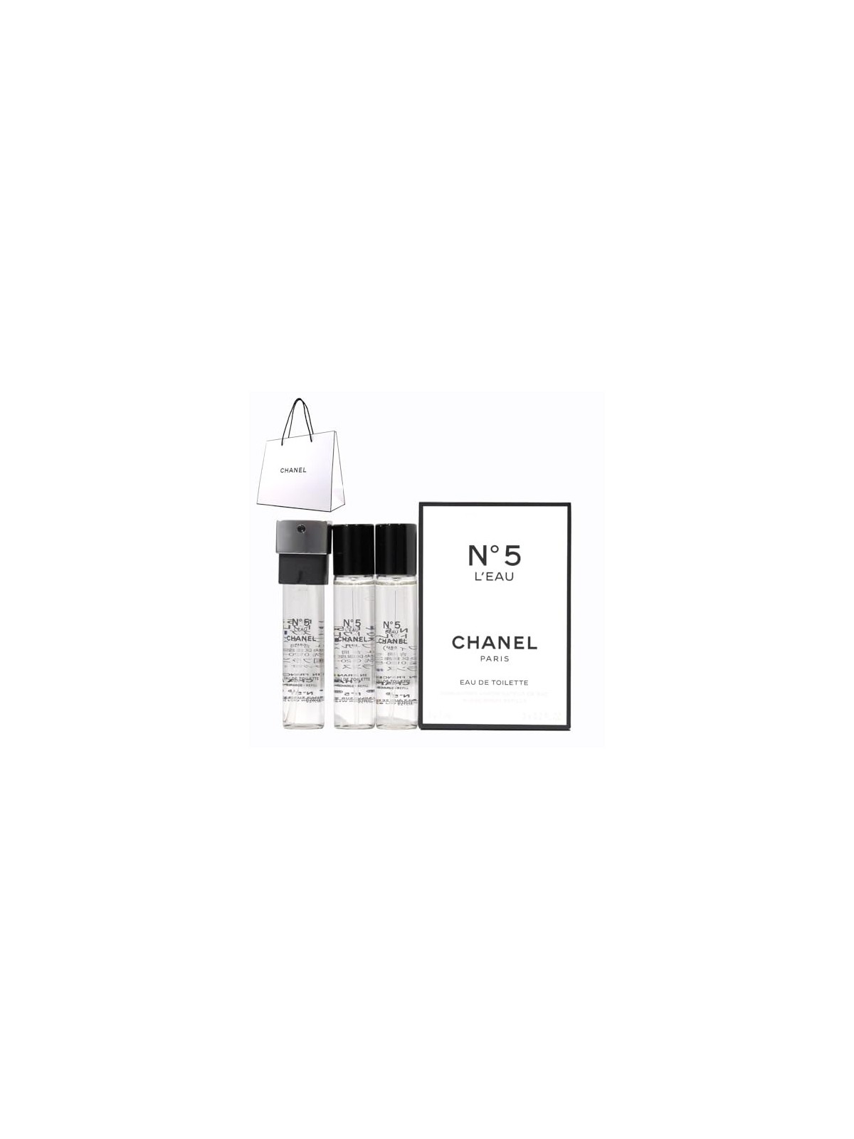 Chanel N 5 LEAU edt twist spray ricariche 3x7 ml Donna
