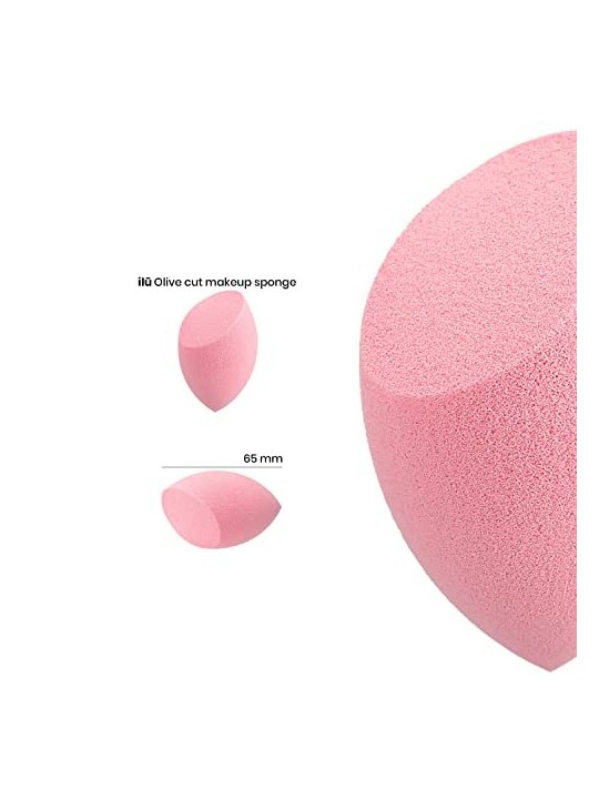 Spugna Taglio Oliva Rosa 1 unit unisex