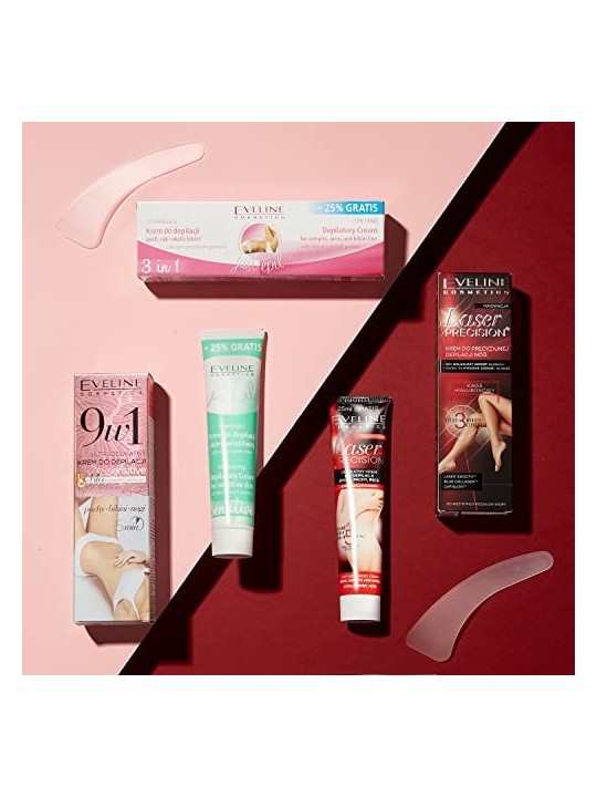 Crema depilatoria ultradelicata EVELINE Sensitive 9in1
