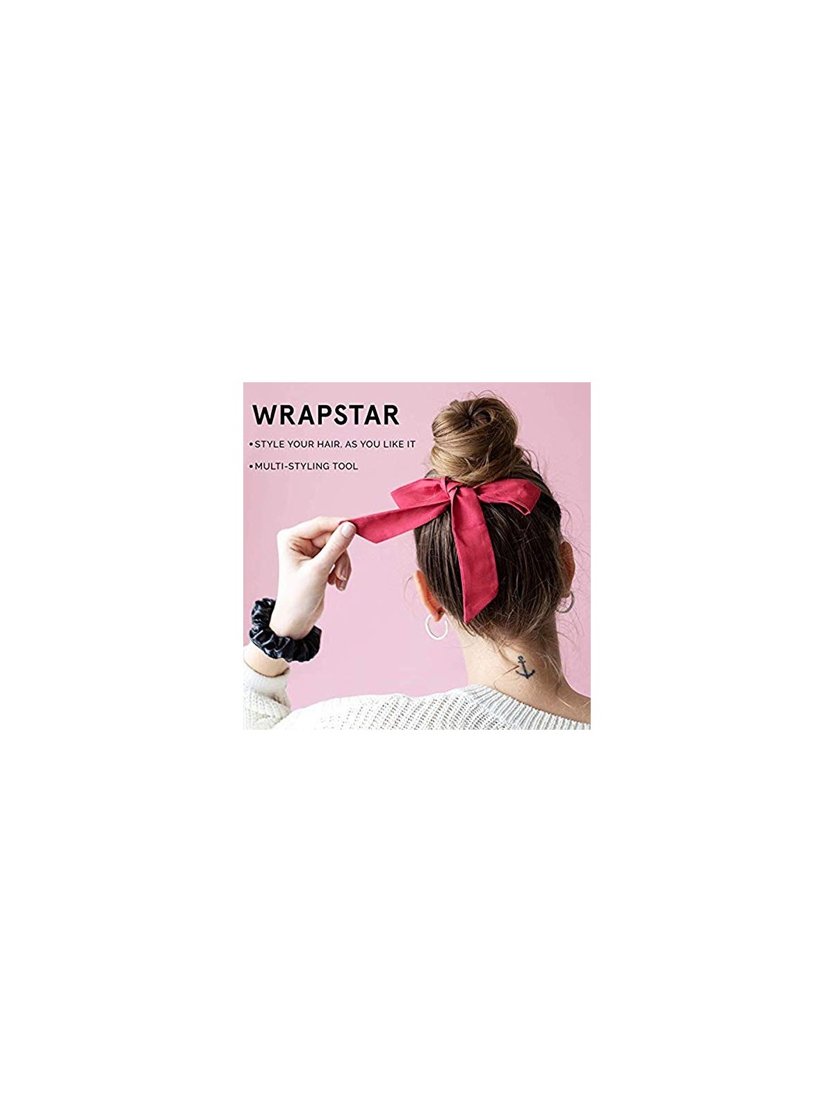 Invisibobble Wrapstar Fascia per capelli con nastro Machu Peachu donna