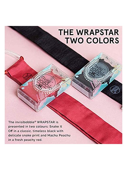 Invisibobble Wrapstar Fascia per capelli con nastro Machu Peachu donna