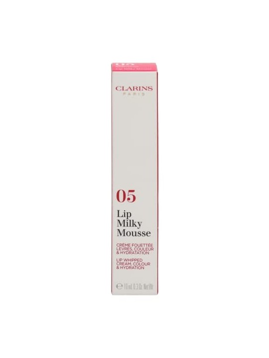 Clarins Milky Mousse Lips donna 10ml Numero 05 Milky Rosewood Clarins www.essenzetotalstyle.com 