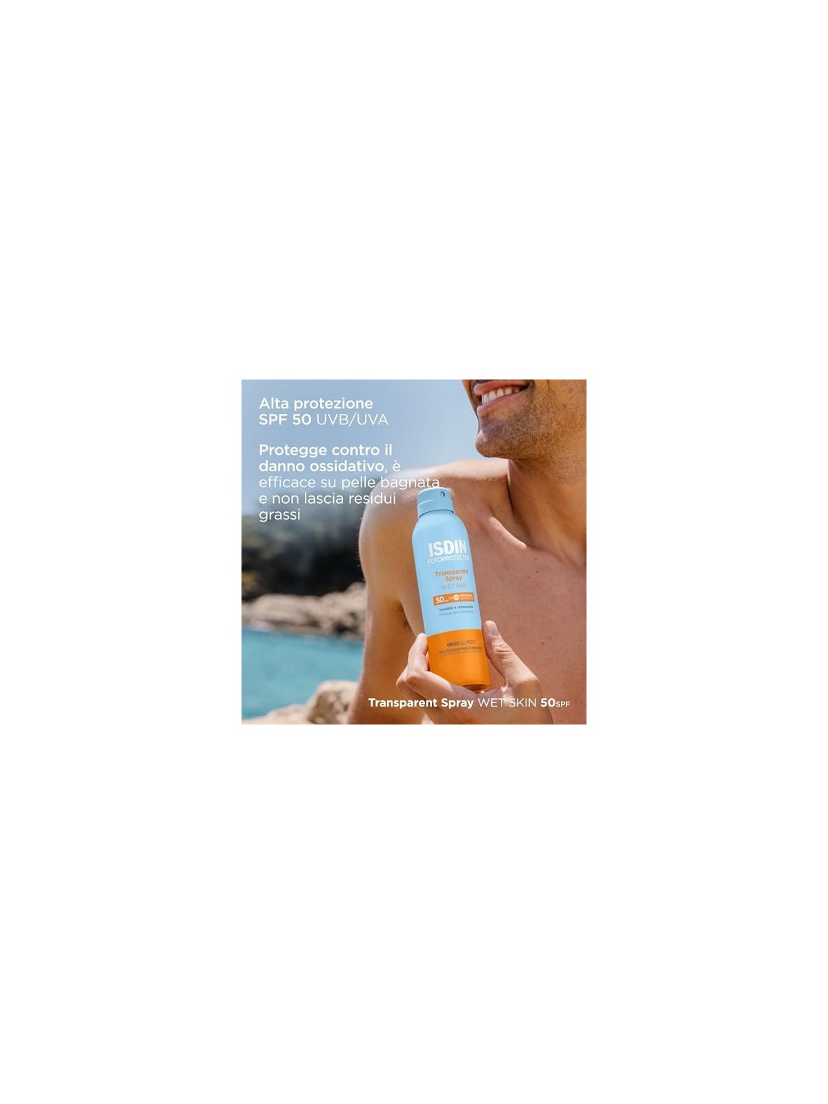 Isdin PHOTOPROTECTOR spray trasparente SPF50 250ml unisex
