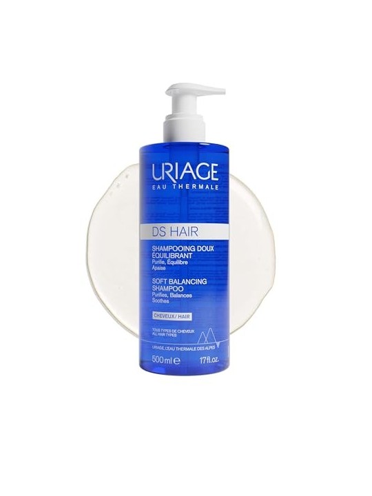 Uriage DS Hair Soft Balancing Shampoo 500ml