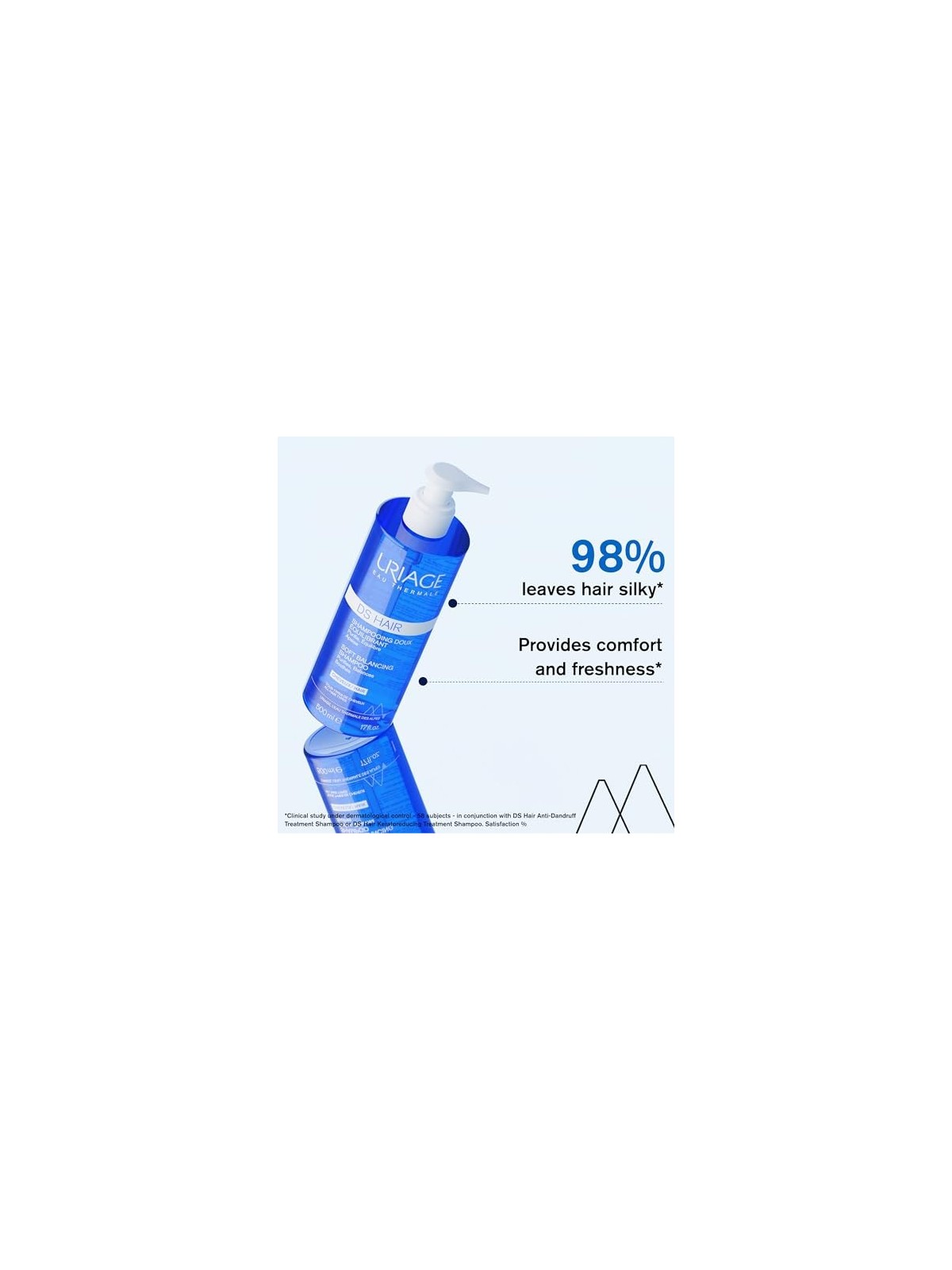Uriage DS Hair Soft Balancing Shampoo 500ml
