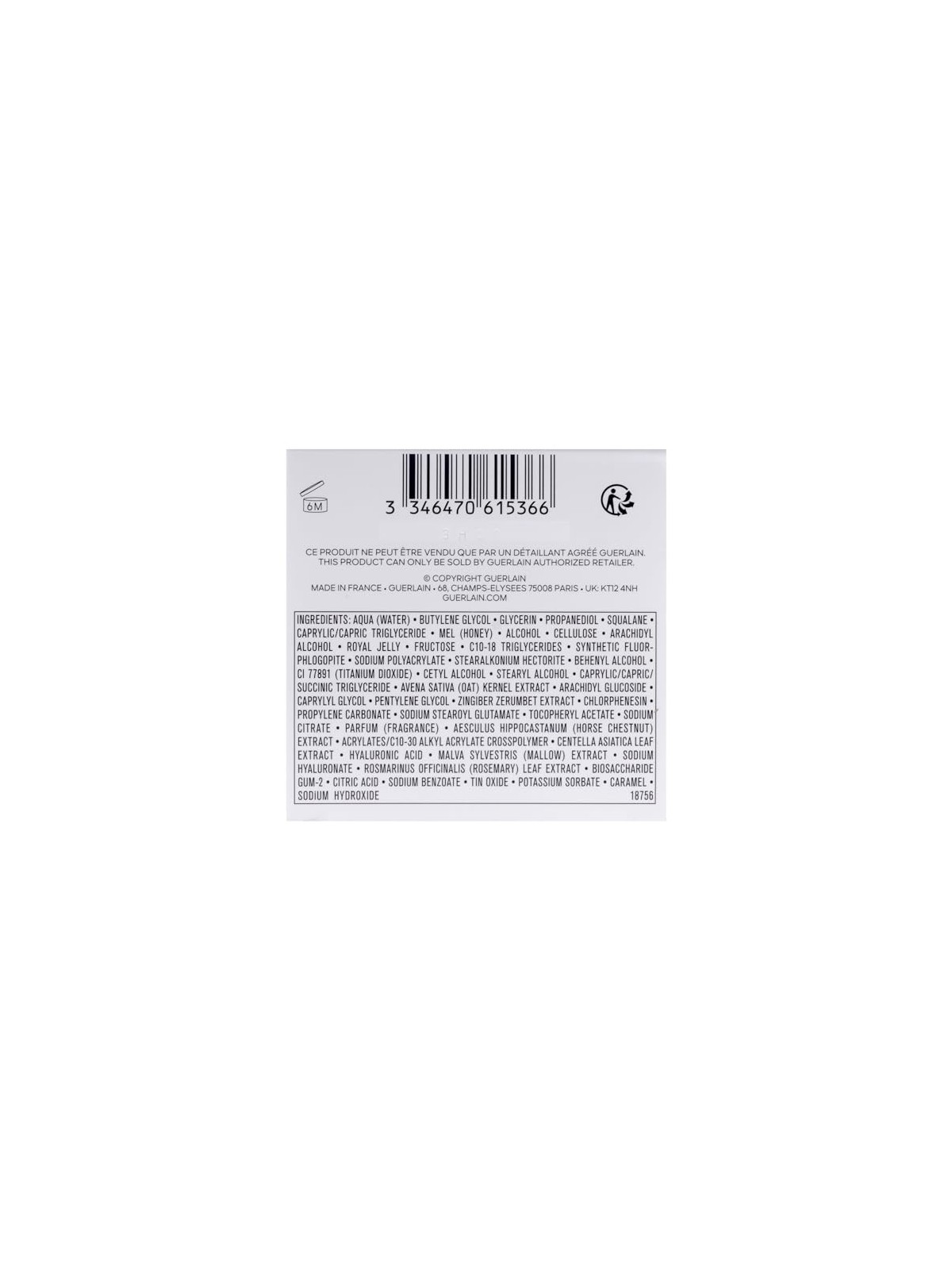 Crema occhi Guerlain Abeille Royale 15ml