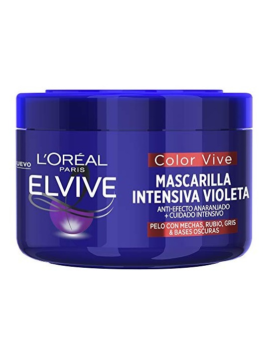 Maschera intensiva L'Oréal Paris ELVIVE COLOR-VIVE VIOLETA 2
