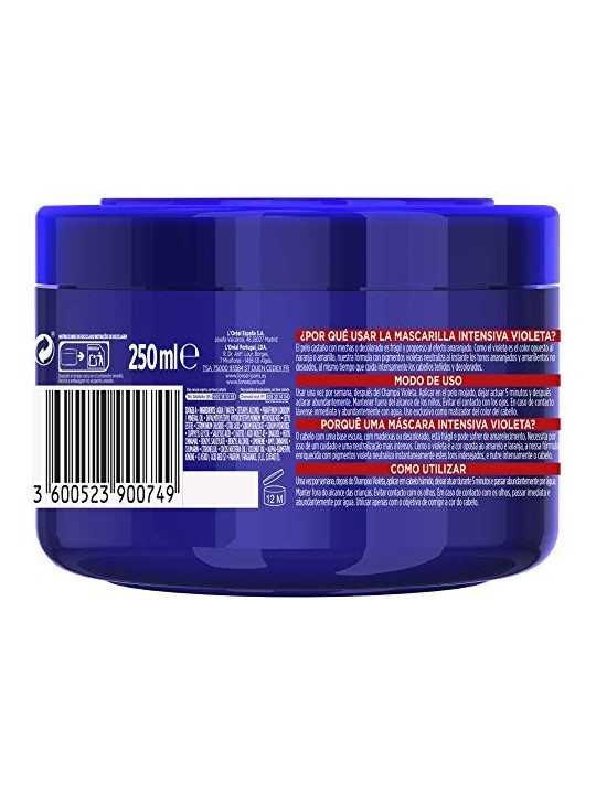 Maschera intensiva L'Oréal Paris ELVIVE COLOR-VIVE VIOLETA 2