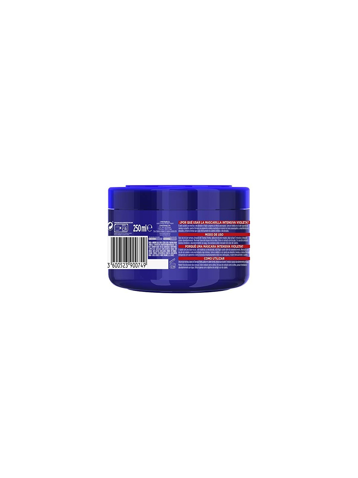 Maschera intensiva L'Oréal Paris ELVIVE COLOR-VIVE VIOLETA 2