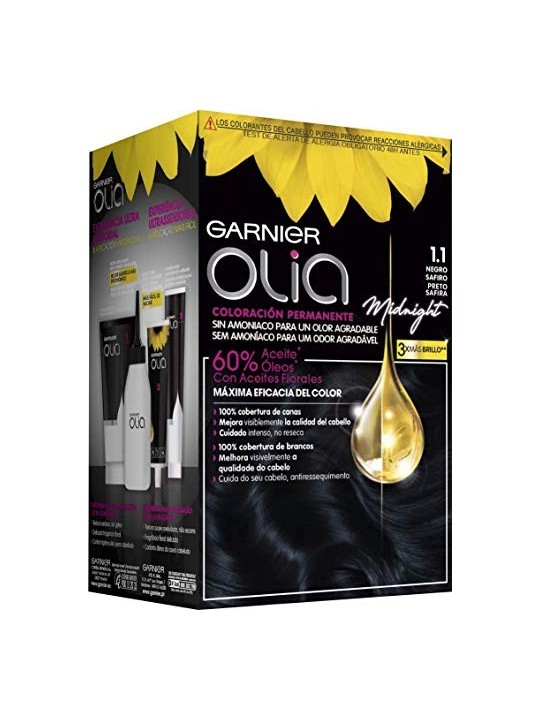 Garnier OLIA Coloracin Permanente 110 Black Sapphire 4 unit unisex