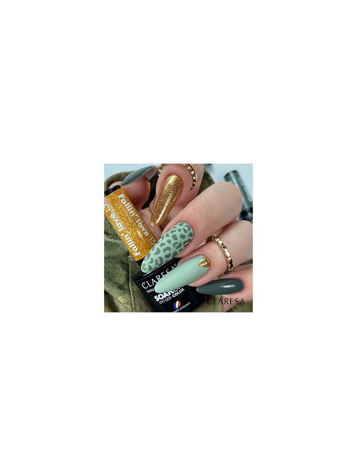 Vernice ibrida UVLED Verde 800 5g
