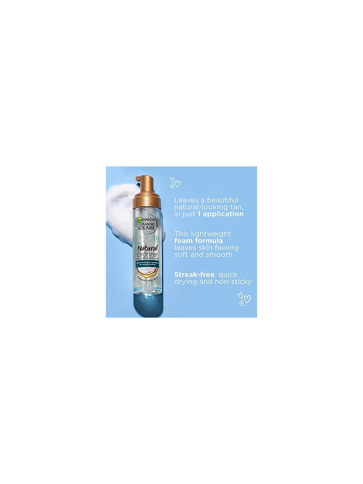 Mousse autoabbronzante Ambre Solaire 200ml
