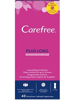 CAREFREE Plus Assorbenti lunghi Fresh Scent 40 pz