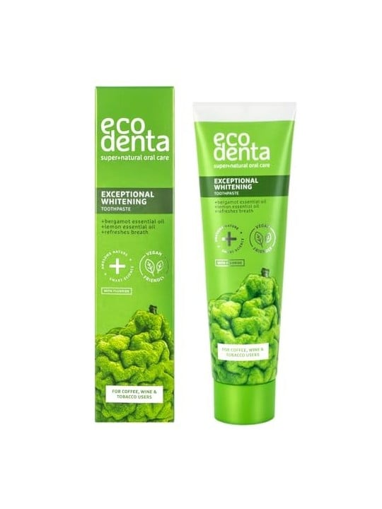Ecodenta Dentifricio Sbiancante Bergamotto 100 ml
