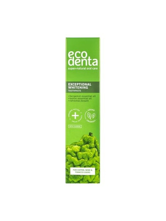 Ecodenta Dentifricio Sbiancante Bergamotto 100 ml