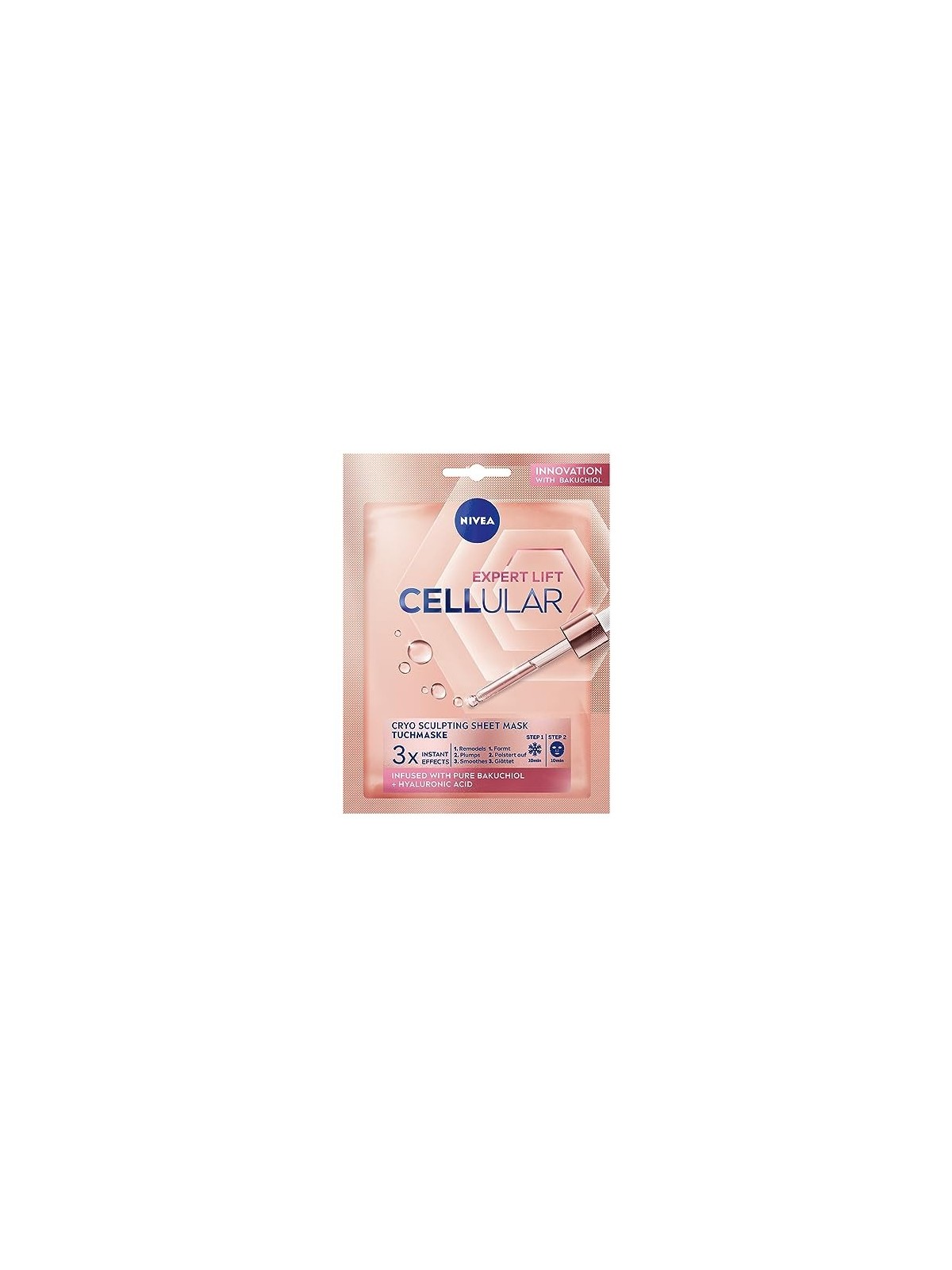 Maschera in tessuto Nivea Hyaluron CELLular Filler 10 minuti Donna