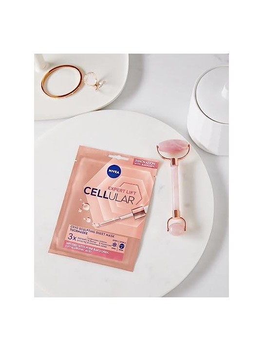 Maschera in tessuto Nivea Hyaluron CELLular Filler 10 minuti Donna