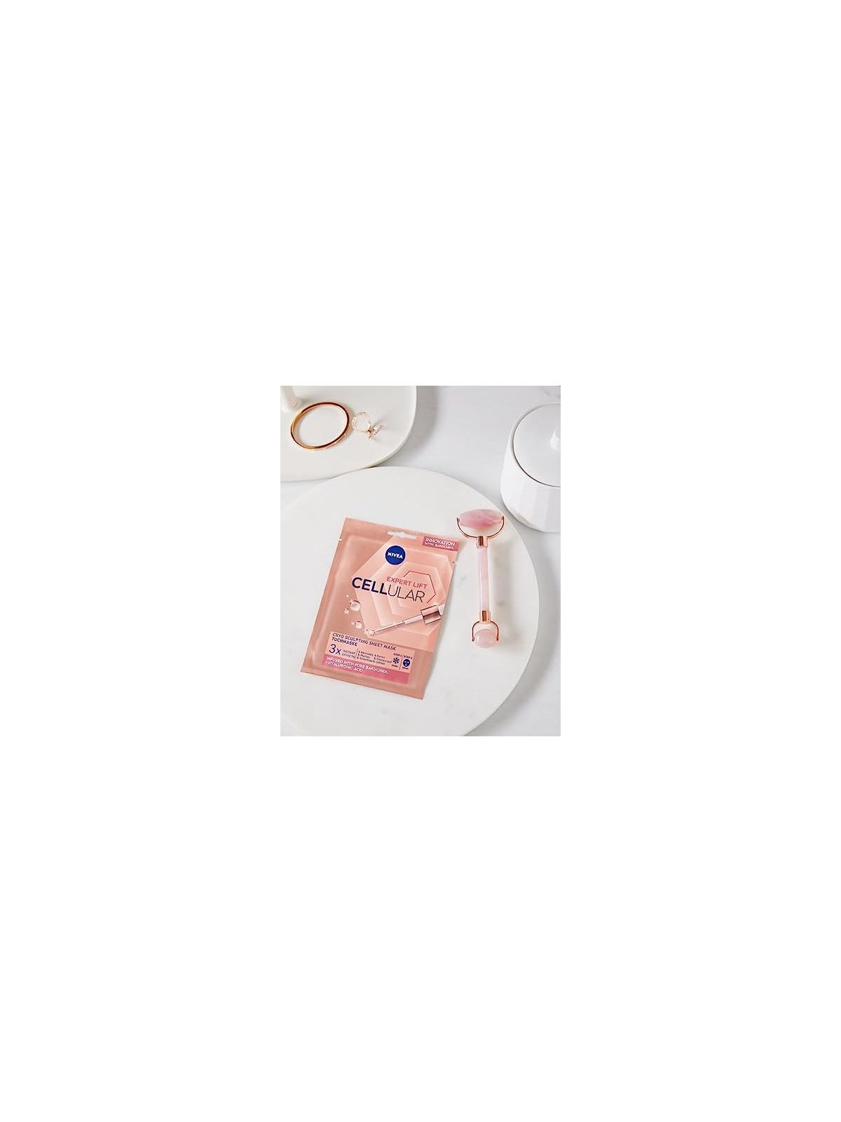 Maschera in tessuto Nivea Hyaluron CELLular Filler 10 minuti Donna