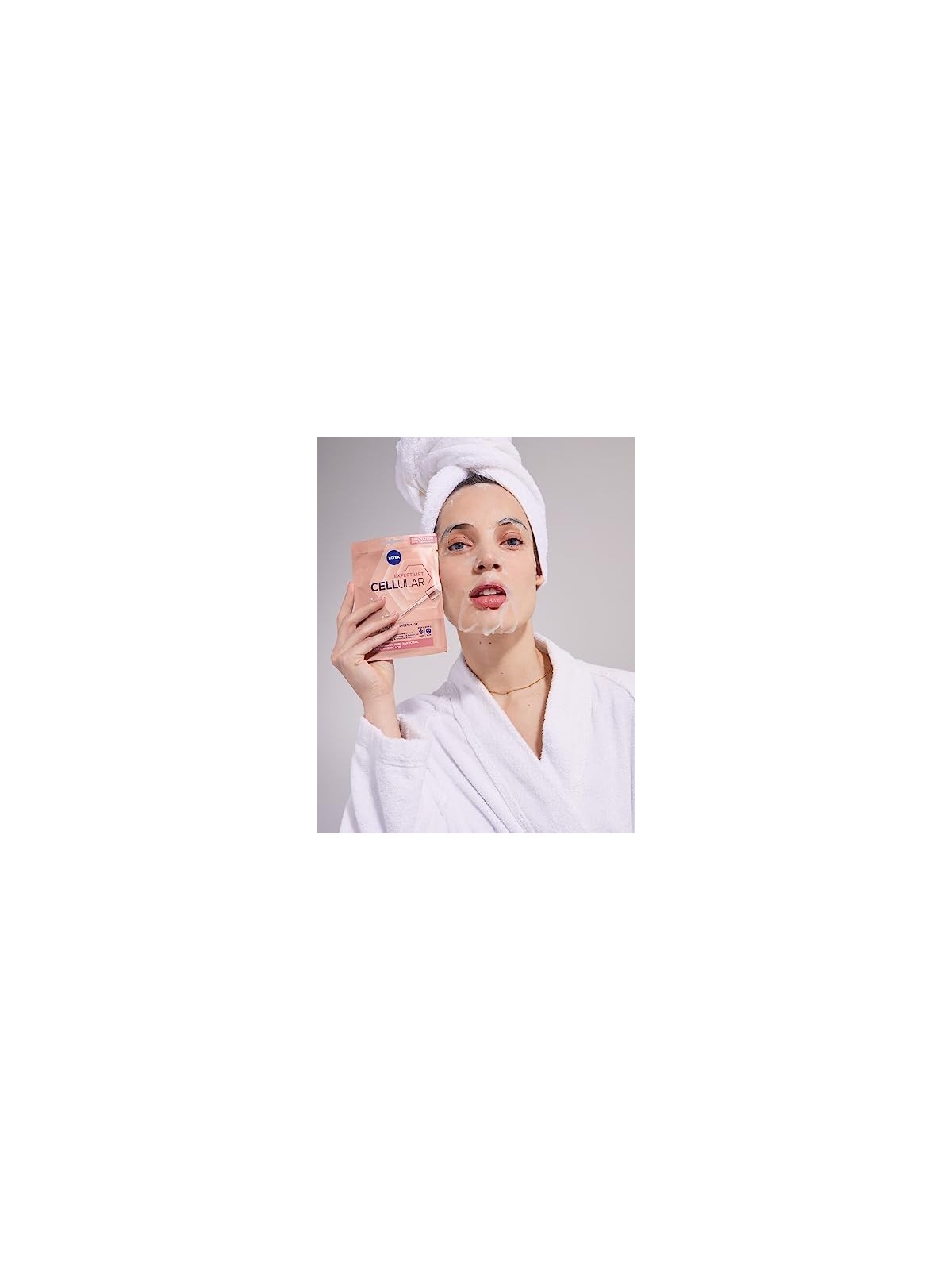 Maschera in tessuto Nivea Hyaluron CELLular Filler 10 minuti Donna