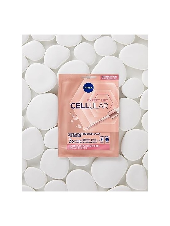 Maschera in tessuto Nivea Hyaluron CELLular Filler 10 minuti Donna