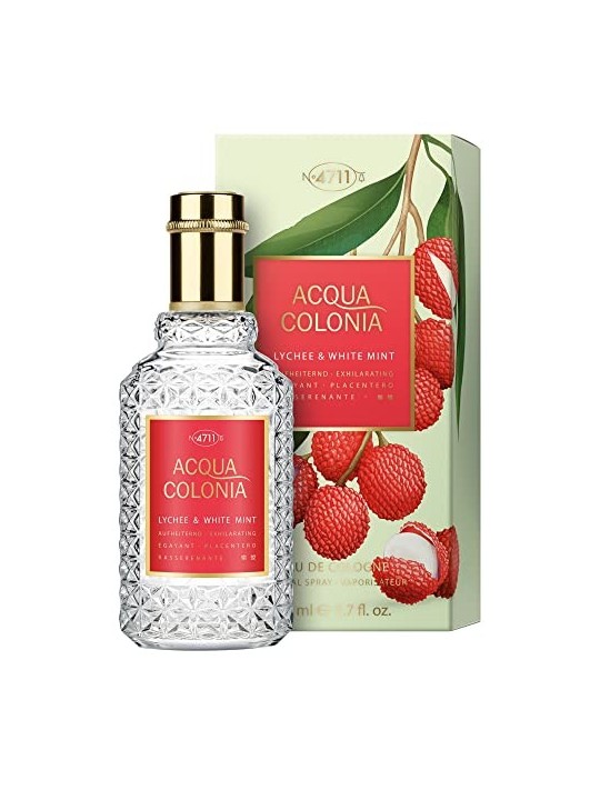 4711 Acqua Colonia Litchi e Menta Bianca eau de cologne unisex 50ml