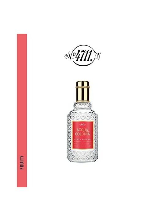 4711 Acqua Colonia Litchi e Menta Bianca eau de cologne unisex 50ml