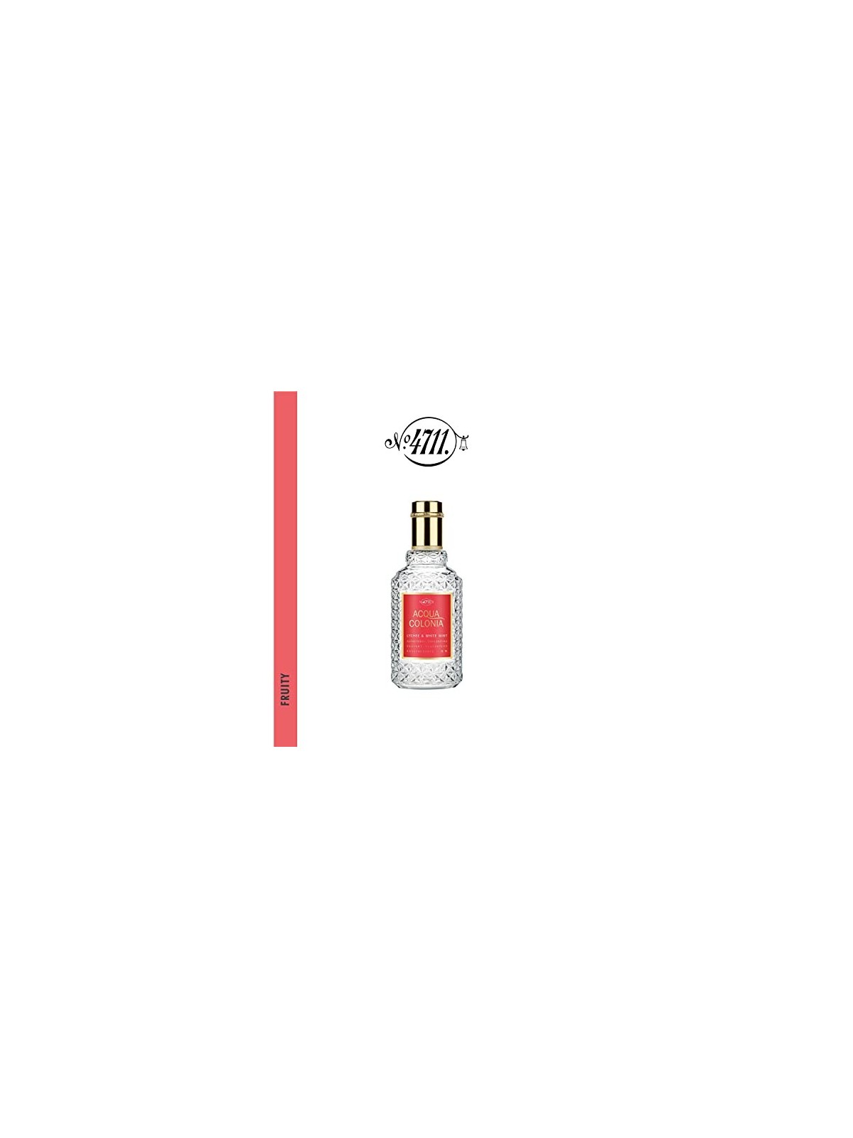 4711 Acqua Colonia Litchi e Menta Bianca eau de cologne unisex 50ml