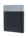 Piquadro Portafoglio in Pelle Piquadro per Banconote e Carte di Credito Nero Grigio Uomo