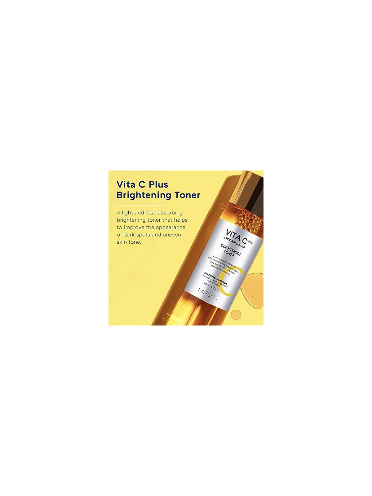 Vita C Plus Brightening Toner tonico illuminante a base di vitamina C 200ml