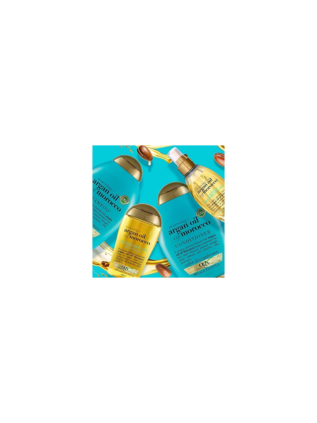 Ogx OLIO DI ARGAN extra penetrante olio per capelli secchi 100ml unisex