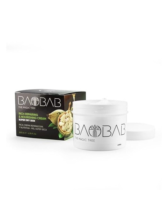 BAOBAB Moisturizing Repair Cream for Super Dry Skin 200ml Unisex