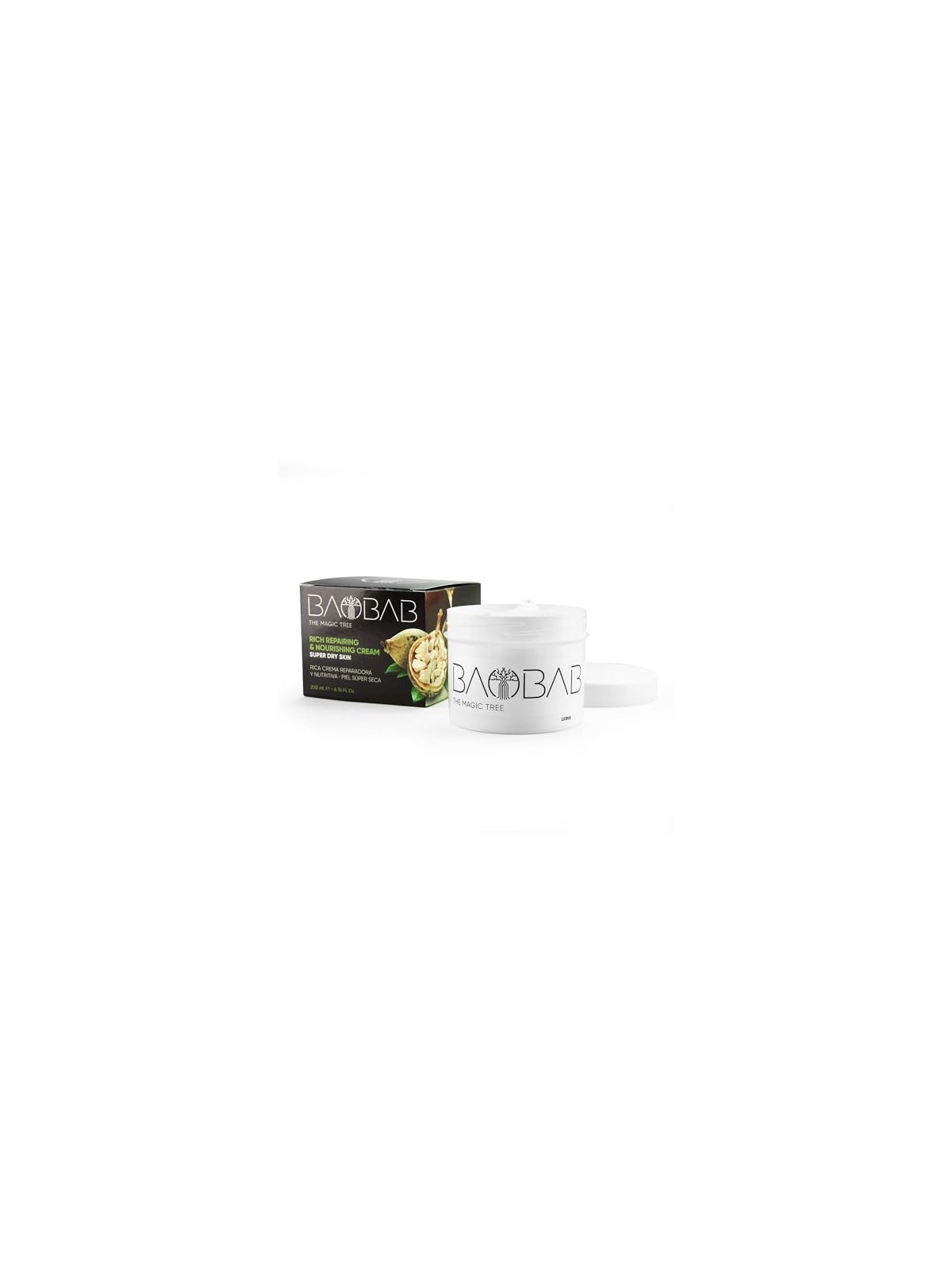 BAOBAB Moisturizing Repair Cream for Super Dry Skin 200ml Unisex